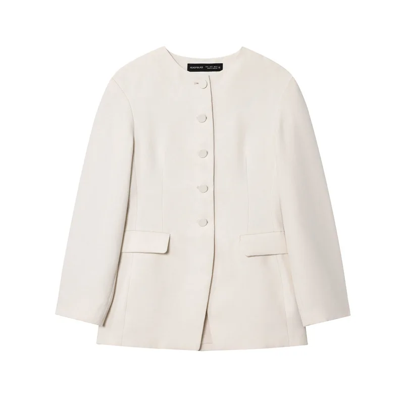 2025 Autumn New Women's Blazer Long Sleeve O-Neck Lapel Button Suit Jackets Lady Loose Casual Outwear Blazer Coats
2025 Autumn New Women's Blazer Long Sleeve O-Neck Lapel Button Suit Jackets Lady Loose Casual Outwear Blazer Coats