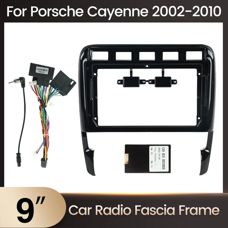 9-дюймовый адаптер 2din для автомобильного радиоприемника для Porsche 2003-2010 CAYENNE Cayenne, автомобильный стерео аудио шнур питания, комплект отделки панели приборной панели
9-дюймовый адаптер 2din для автомобильного радиоприемника для Porsche 2003-2010 CAYENNE Cayenne, автомобильный стерео аудио шнур питания, комплект отделки панели приборной панели