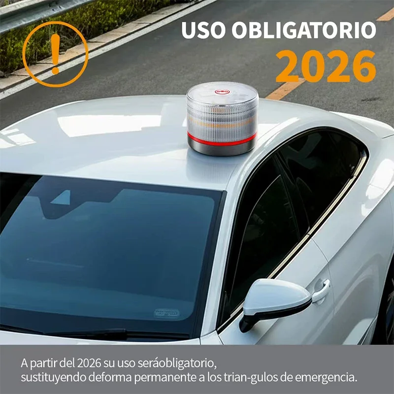 New LED Car Emergency Light Approved by DGT with Geolocation Tracker for Quick And Efficient Position light 360 Degree Vision
New LED Car Emergency Light Approved by DGT with Geolocation Tracker for Quick And Efficient Position light 360 Degree Vision