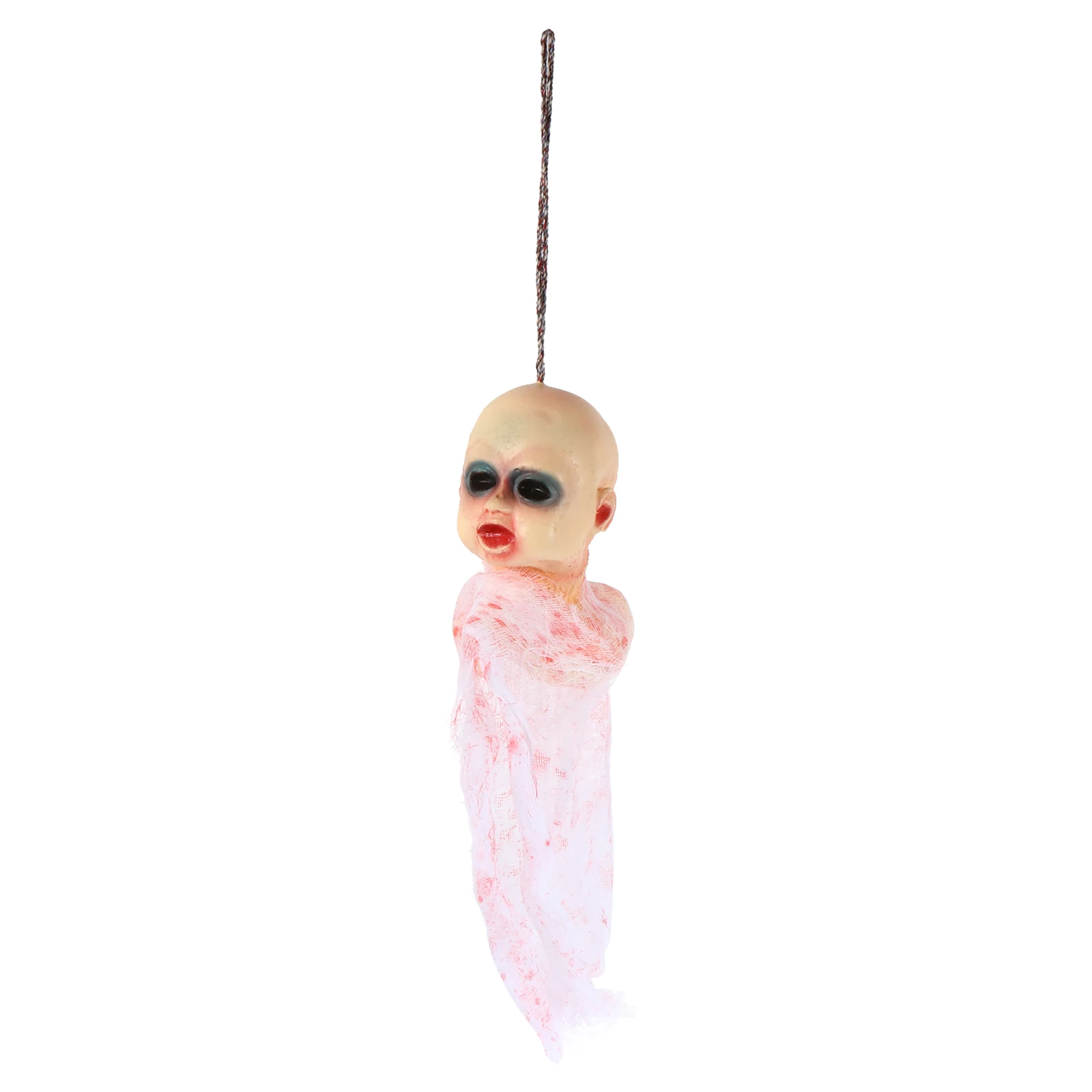 Ghost Baby Pendant Decor Halloween Scene Prop Outdoor Party Decoration Horrified Hanging Ghost Baby DecorationHaunted House
Ghost Baby Pendant Decor Halloween Scene Prop Outdoor Party Decoration Horrified Hanging Ghost Baby DecorationHaunted House