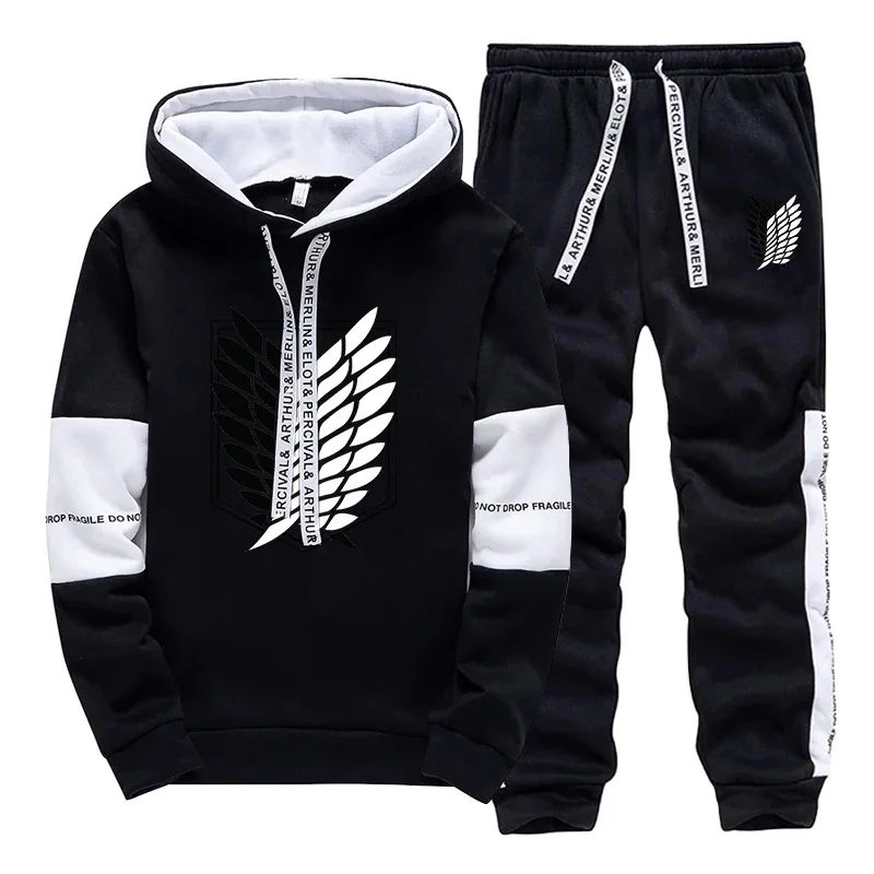 Mens Tracksuit Printed Single Piece Hooded Sweatshirts Pants Casual Sports Jogging Man Clothing Quality Streetwear Autumn Winter
Mens Tracksuit Printed Single Piece Hooded Sweatshirts Pants Casual Sports Jogging Man Clothing Quality Streetwear Autumn Winter