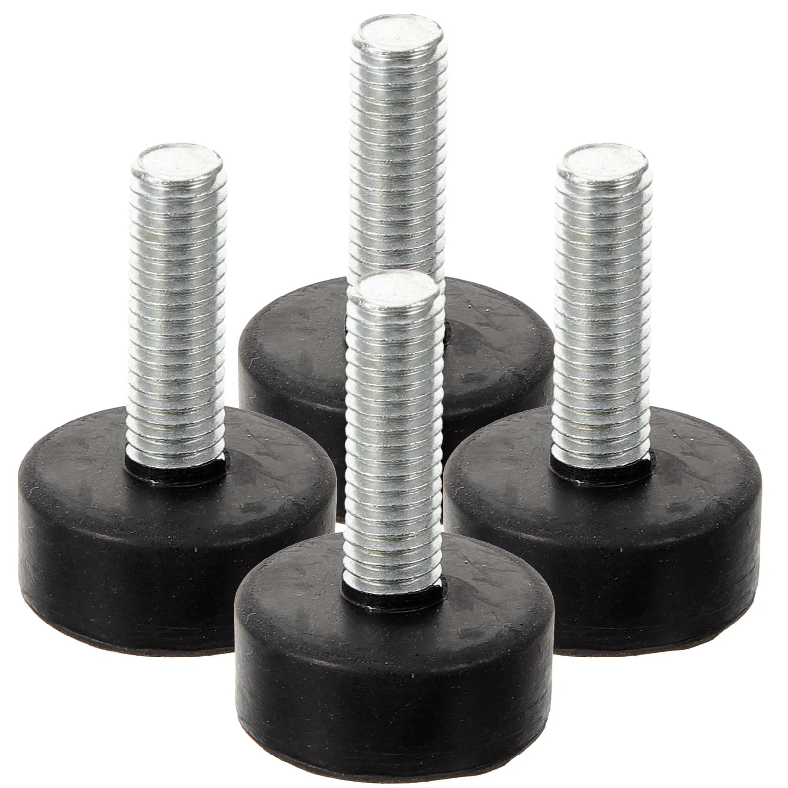 4Pcs Adjustable Rubber Feet for Furniture Heavy Duty Table Levelers Anti Slip Shock Absorption Pads Furniture Leg Hardware
4Pcs Adjustable Rubber Feet for Furniture Heavy Duty Table Levelers Anti Slip Shock Absorption Pads Furniture Leg Hardware
