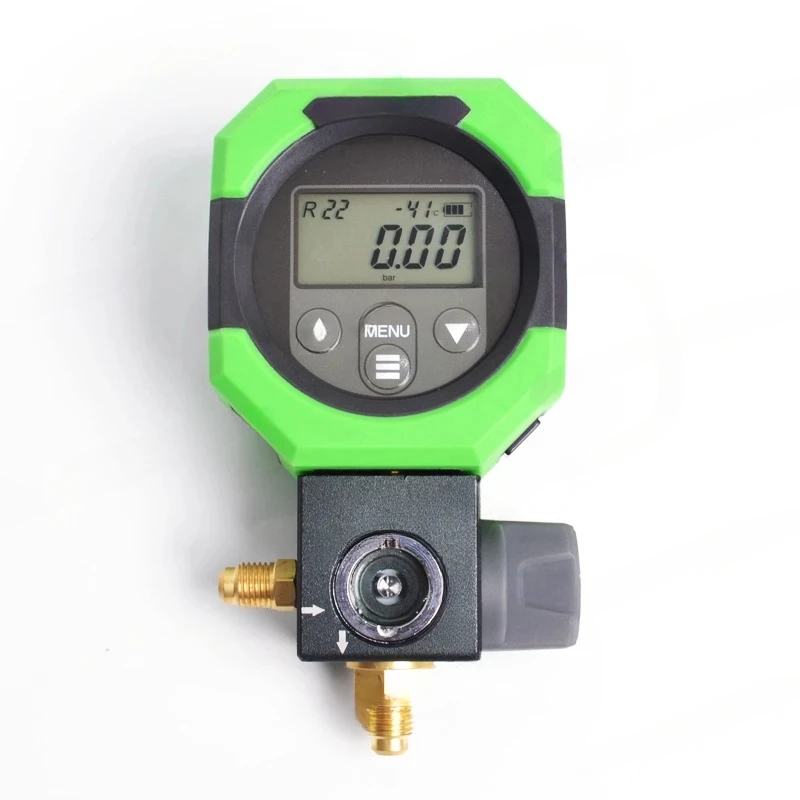 MDG-1 Electronic Fluoride Digital Display Manifold Tester Refrigerant Vacuum Pressure Gauge Air Conditioning Leak
MDG-1 Electronic Fluoride Digital Display Manifold Tester Refrigerant Vacuum Pressure Gauge Air Conditioning Leak