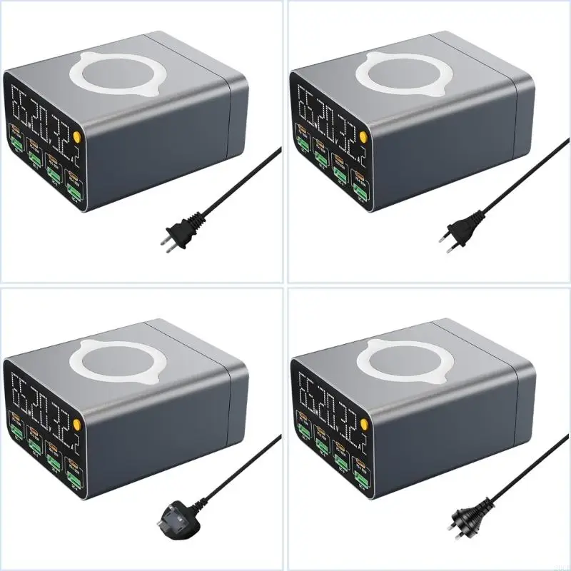 20CB 80W 8-портовой адаптер зарядки зарядки дока с 8-портовыми выходами для ноутбука
20CB 80W 8-портовой адаптер зарядки зарядки дока с 8-портовыми выходами для ноутбука