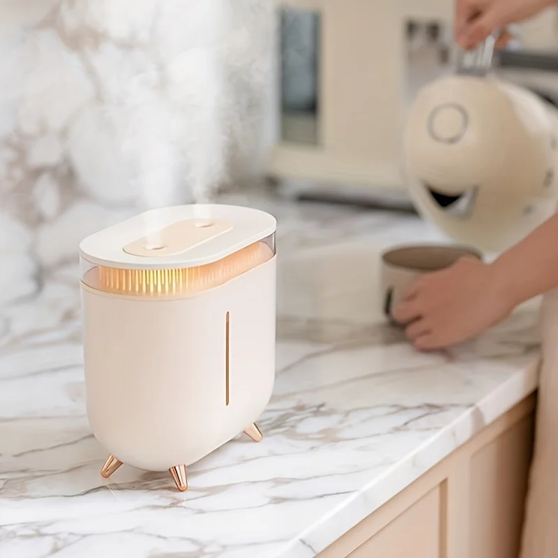 1pc 67.63oz Large Capacity Humidifier Dazzling Double Spray Fog Volume Nordic Air Purification Water Supply Air Conditioning Roo
1pc 67.63oz Large Capacity Humidifier Dazzling Double Spray Fog Volume Nordic Air Purification Water Supply Air Conditioning Roo