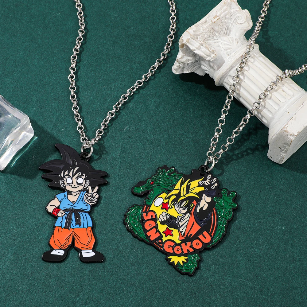 Cartoon Dragon Ball Super Saiyan Son Goku Cute Metal Pendant Necklace Jewelry Party Decoration Accessories
Cartoon Dragon Ball Super Saiyan Son Goku Cute Metal Pendant Necklace Jewelry Party Decoration Accessories