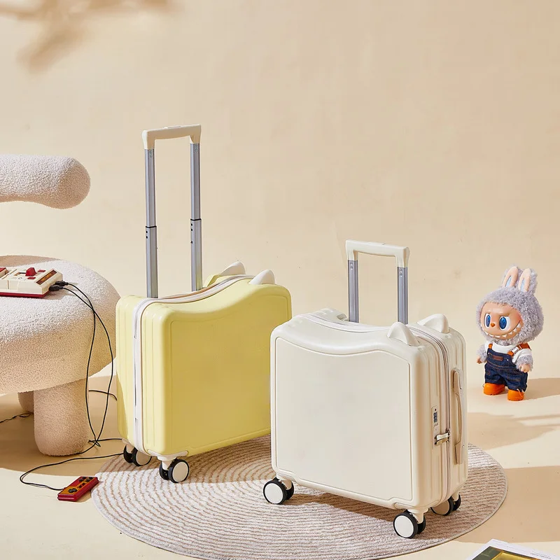 Kids Luggage, Ride-on Trolley Suitcase, Cute & Lightweight Carry-on Case with Combination Lock for Boys & Girls
Kids Luggage, Ride-on Trolley Suitcase, Cute & Lightweight Carry-on Case with Combination Lock for Boys & Girls