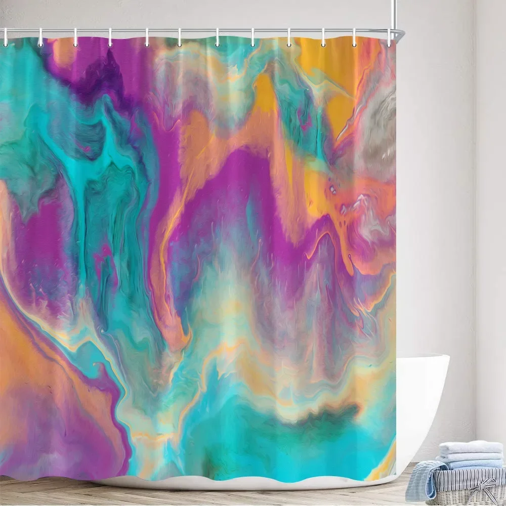 Черно-белый мраморный комплект занавесок для душа, абстрактное искусство, декор для ванной комнаты, креативные геометрические водонепроницаемые тканевые занавески для ванной с крючками
Черно-белый мраморный комплект занавесок для душа, абстрактное искусство, декор для ванной комнаты, креативные геометрические водонепроницаемые тканевые занавески для ванной с крючками