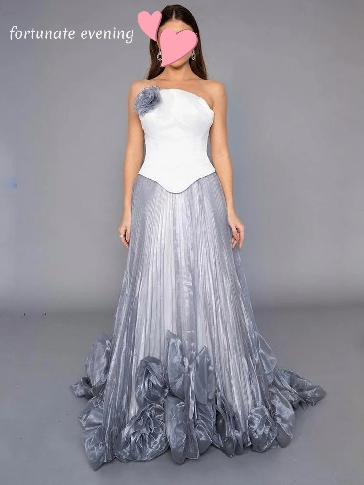 Fortunate Evening Elegant Vintage Sweet Gray Flowers Princess New Customized Formal Occasion Prom Dress Evening Party Gowns
Fortunate Evening Elegant Vintage Sweet Gray Flowers Princess New Customized Formal Occasion Prom Dress Evening Party Gowns