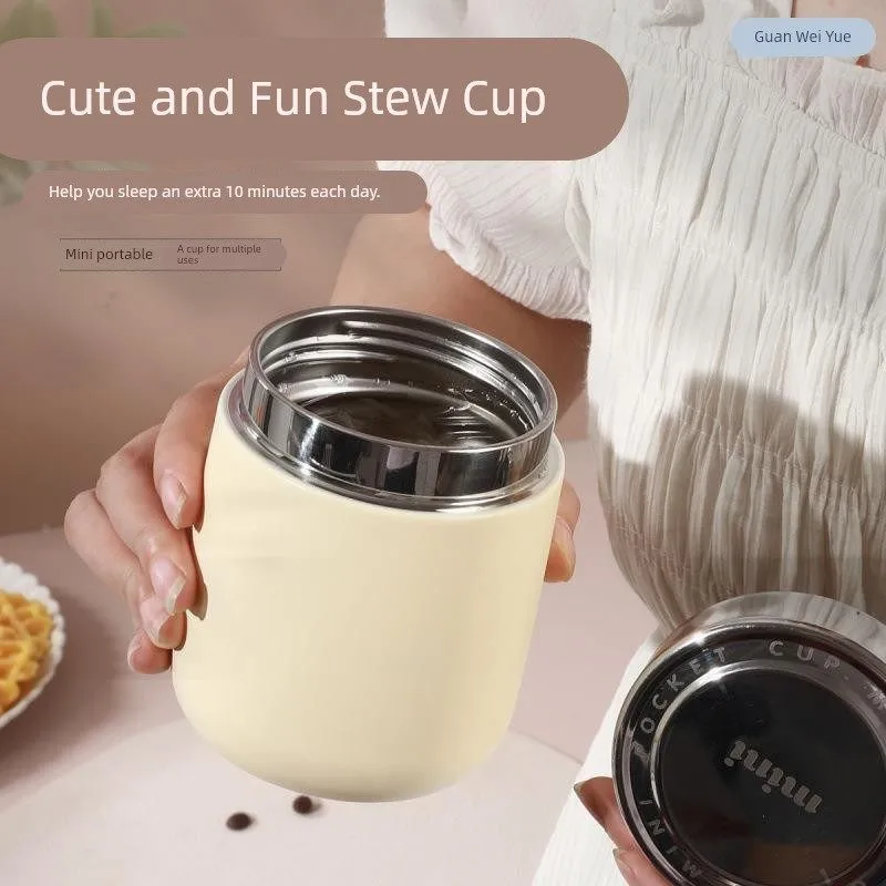Ladies High Aesthetic Stainl Steel Insulated Mug ket Size Creative Student Rice Cooker Cup Large Caliber New 2025
Ladies High Aesthetic Stainl Steel Insulated Mug ket Size Creative Student Rice Cooker Cup Large Caliber New 2025
