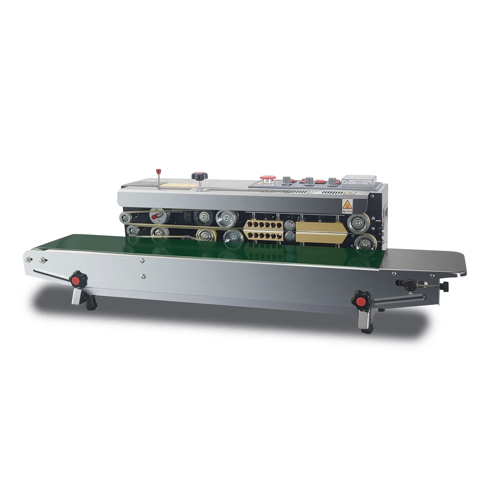 DBF-810W SUS 304 Factory Direct Sale Continue Band Sealing Machine for Small Bag Automatic Packing Machine for Supermarket Use