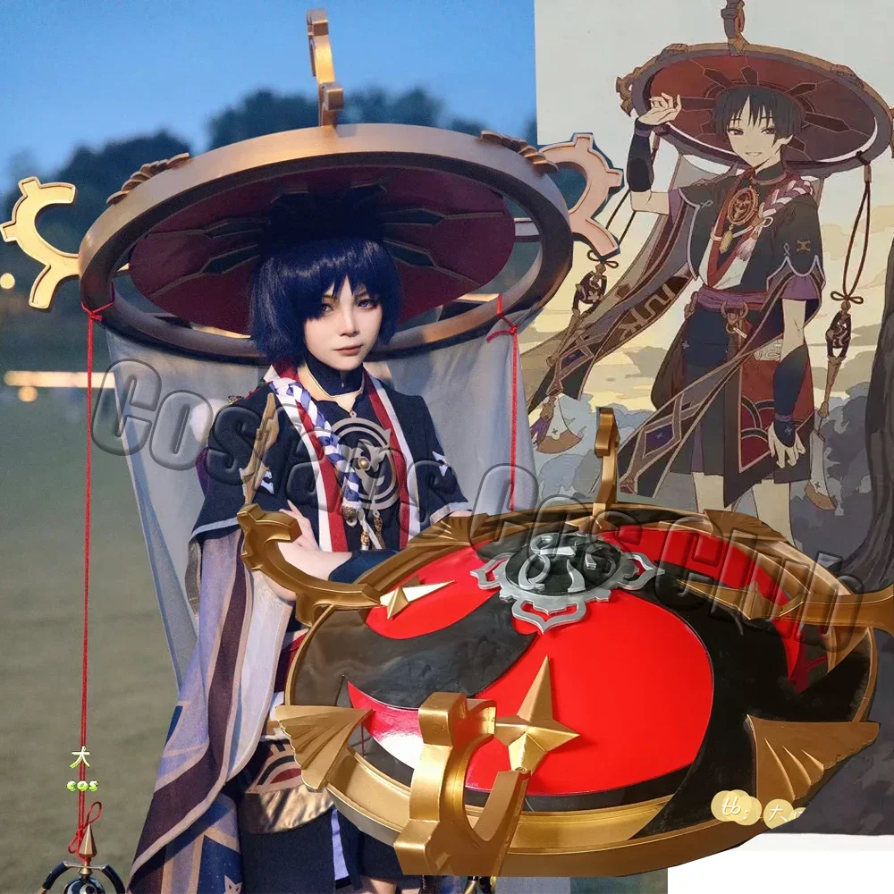 Games Genshin Impact Balladeer Hats Solid Cosplay Materials Make it Scaramouche Role Kunikuzushi Props Christmas Party Halloween
Games Genshin Impact Balladeer Hats Solid Cosplay Materials Make it Scaramouche Role Kunikuzushi Props Christmas Party Halloween