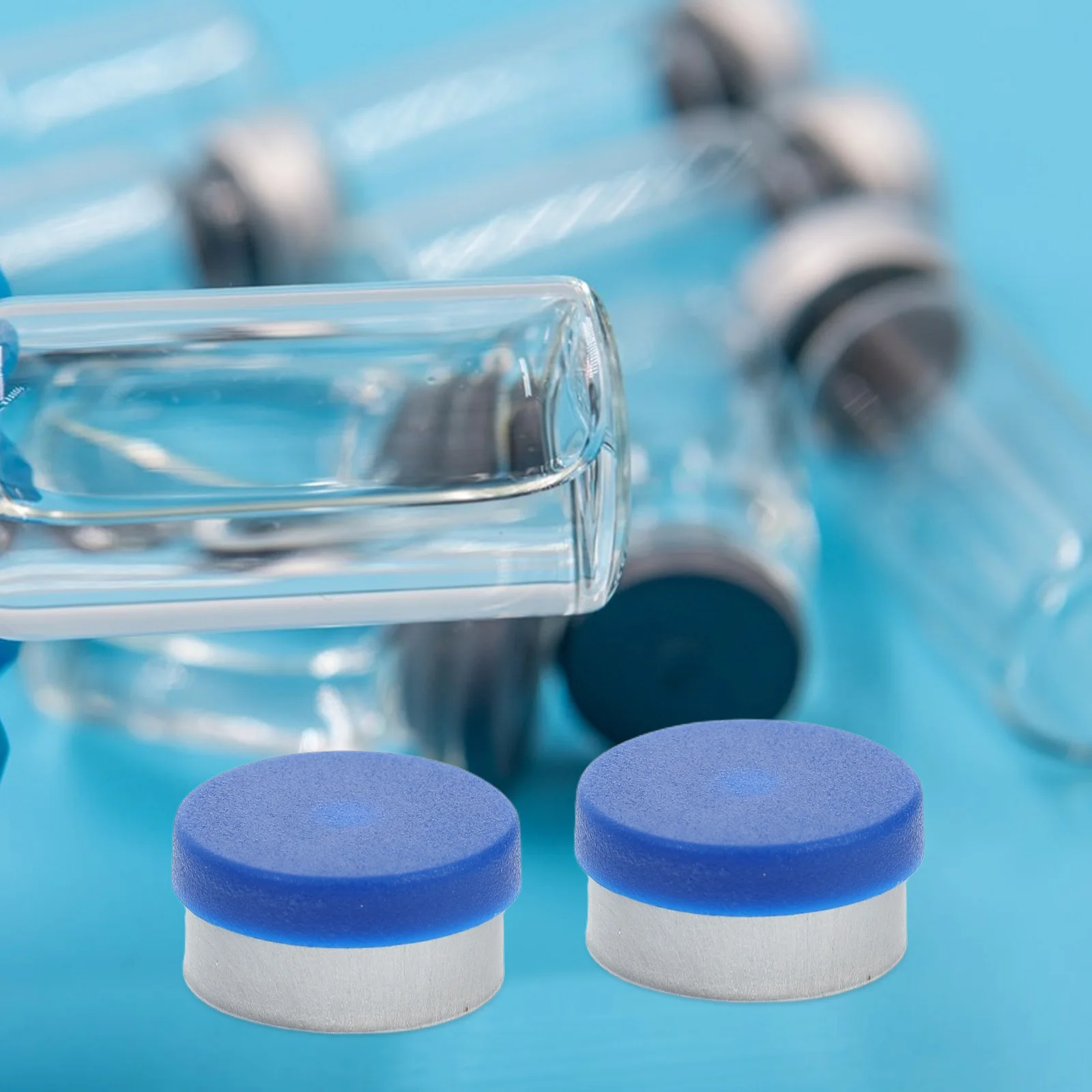 200 Pcs Flip Vial Seal Cover for Glass Caps Laboratory Tops Bottles Aluminum Plastic Composite
200 Pcs Flip Vial Seal Cover for Glass Caps Laboratory Tops Bottles Aluminum Plastic Composite