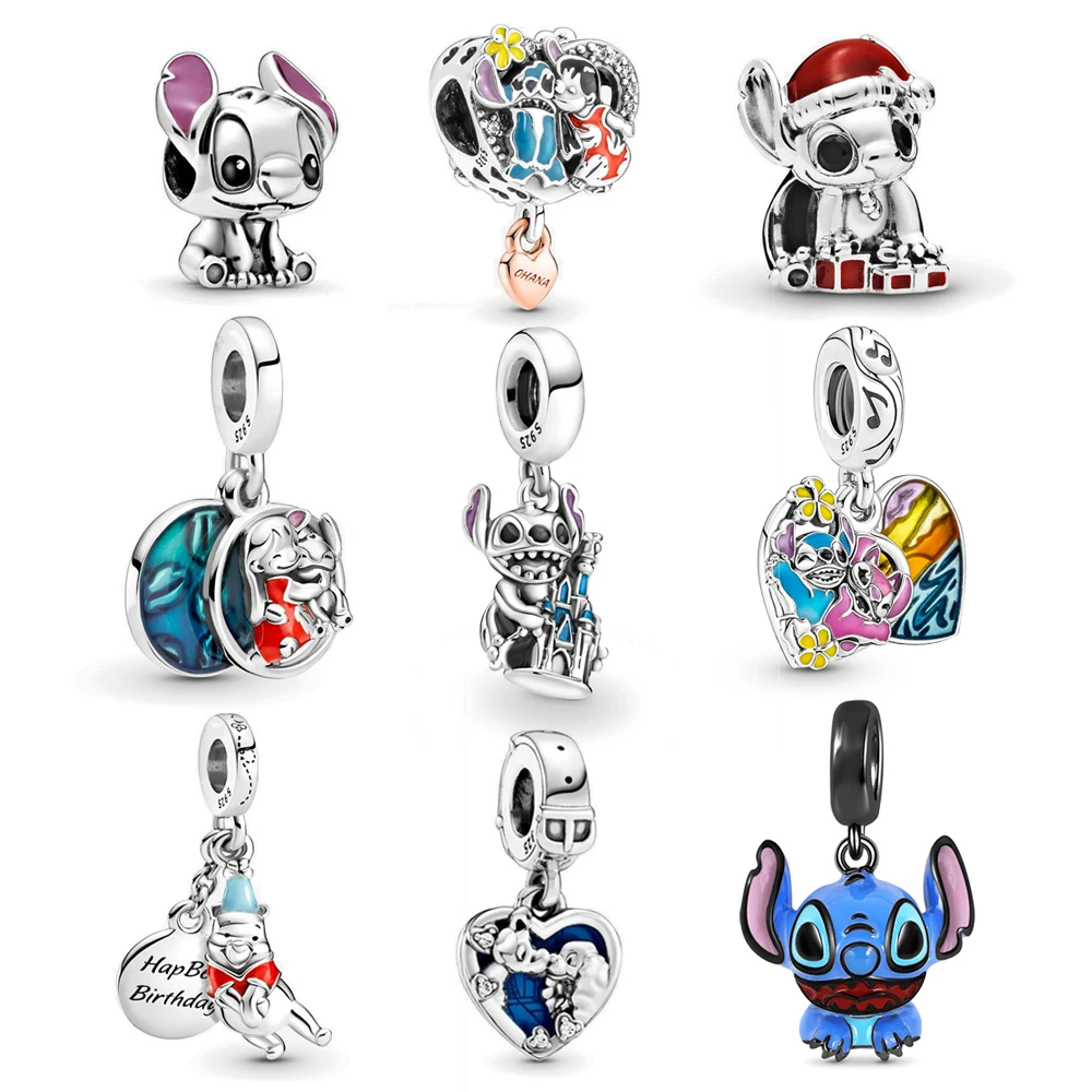 Подходят для оригинальных браслетов Pandora подвеска в виде замка из Диснея ститча подвеска ювелирные изделия Berloque
Подходят для оригинальных браслетов Pandora подвеска в виде замка из Диснея ститча подвеска ювелирные изделия Berloque