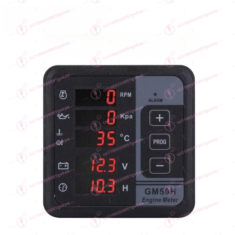 GM50H MK3 Engine Multi-function Digital Meter, Diesel Generator Monitor
GM50H MK3 Engine Multi-function Digital Meter, Diesel Generator Monitor