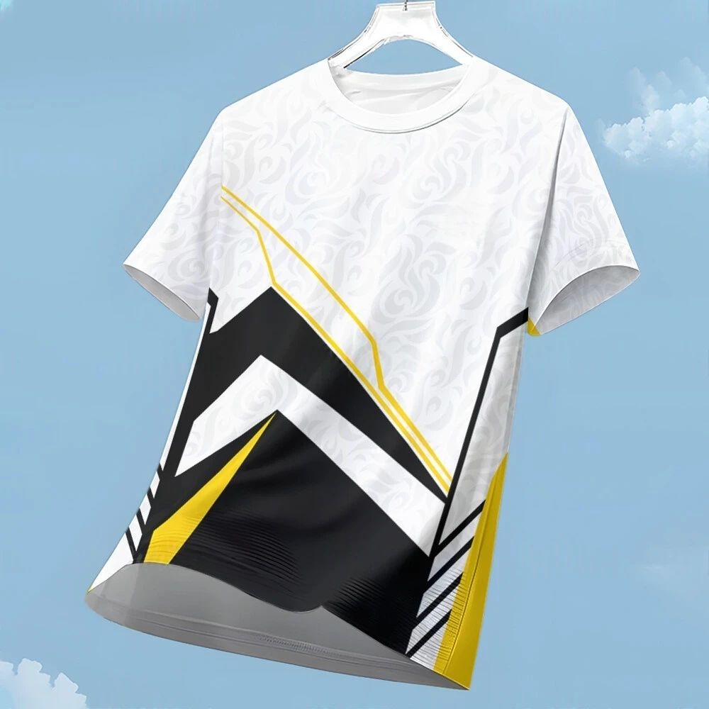 Gym Shirt Men Sports Casual Jersey Breathable Quick Dry Short Sleeve T-Shirt Outdoor Running T-Shirt Fitness Tops Men's Clothing
Gym Shirt Men Sports Casual Jersey Breathable Quick Dry Short Sleeve T-Shirt Outdoor Running T-Shirt Fitness Tops Men's Clothing