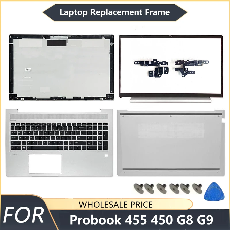 NEW For HP Probook 450 455R G8 G9 Zhan 66 15 G4 G5 Laptop LCD Back Cover Front Bezel Palmrest keyboard Bottom Case Frames Hinges
NEW For HP Probook 450 455R G8 G9 Zhan 66 15 G4 G5 Laptop LCD Back Cover Front Bezel Palmrest keyboard Bottom Case Frames Hinges