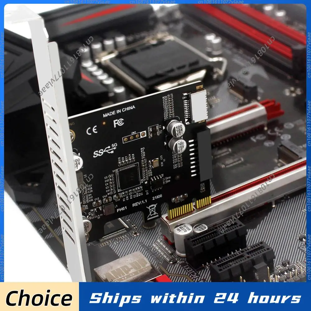 PC PCI-E To USB 3.0 Type C Front Panel Adapter 19PIN PCI-E To USB 3.0 Hub Splitter Extender Card
PC PCI-E To USB 3.0 Type C Front Panel Adapter 19PIN PCI-E To USB 3.0 Hub Splitter Extender Card