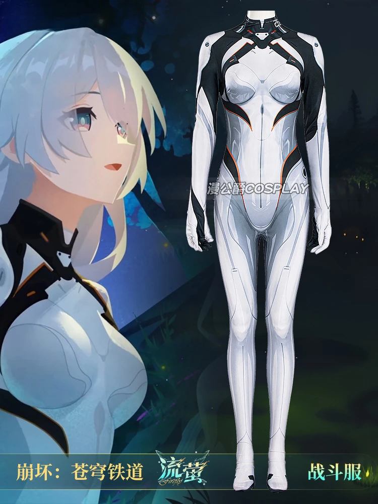 Firefly Cosplay Game Honkai: Star Rail Costume Sexy Jumpsuit Anime Character Halloween Carnival Party
Firefly Cosplay Game Honkai: Star Rail Costume Sexy Jumpsuit Anime Character Halloween Carnival Party