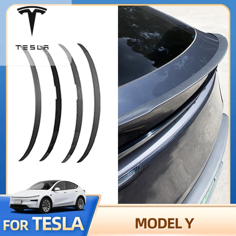 For Tesla Model Y Juniper 2025+ Injection Molding Tail P Version High Performance Fixed Wind Wing Car Modification Car Sticker