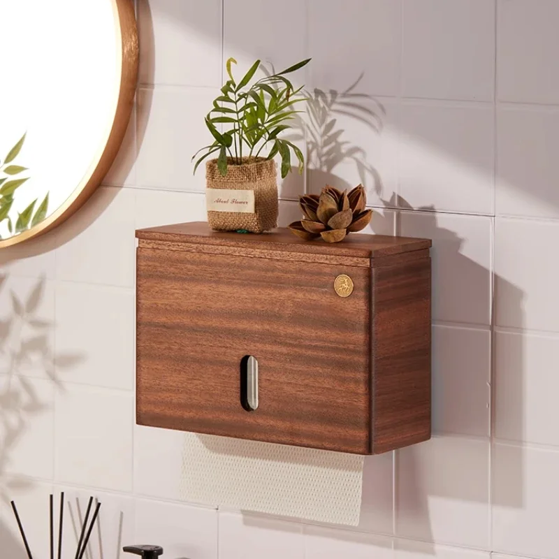 Solid Wood Tissue Boxes Bathroom Toilet Retro Paper Box Living Room Wall Hanging Tissue Storage Dining Room Napkin Container
Solid Wood Tissue Boxes Bathroom Toilet Retro Paper Box Living Room Wall Hanging Tissue Storage Dining Room Napkin Container