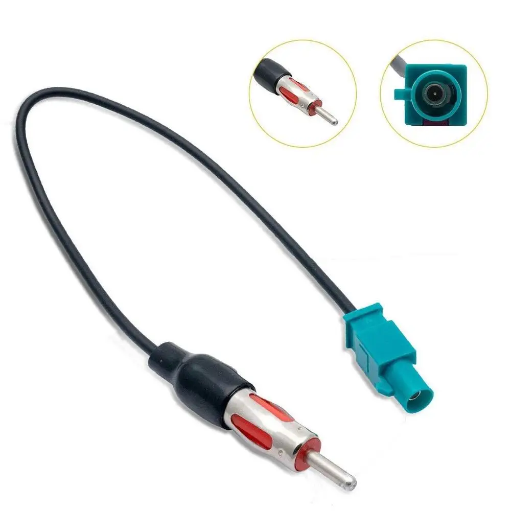 1Pcs Car Antenna Adapter Male Plug ISO Converter Cable For Ford BMW Volkswagen 25cm / 9.8inches 12v Black Car Accessories Cable
1Pcs Car Antenna Adapter Male Plug ISO Converter Cable For Ford BMW Volkswagen 25cm / 9.8inches 12v Black Car Accessories Cable