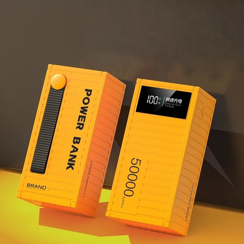 66W 50000mAh Super Fast Charging Container Power Bank with Digital Display Outdoor Portable Charger All Series of Smartphones
66W 50000mAh Super Fast Charging Container Power Bank with Digital Display Outdoor Portable Charger All Series of Smartphones
