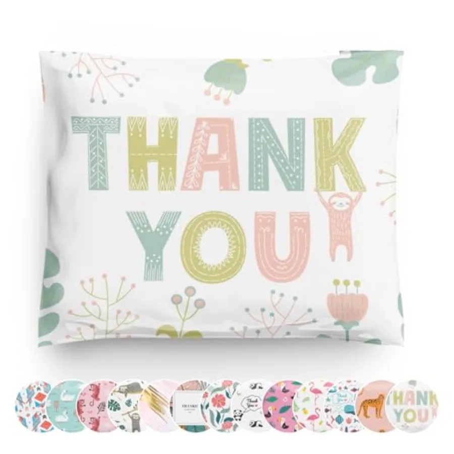 Poly Mailers 10x13 100 Pack Self-Sealing Shipping Bags Envelopes for Small Business Waterproof Durable Packaging Thank You Slot
Poly Mailers 10x13 100 Pack Self-Sealing Shipping Bags Envelopes for Small Business Waterproof Durable Packaging Thank You Slot