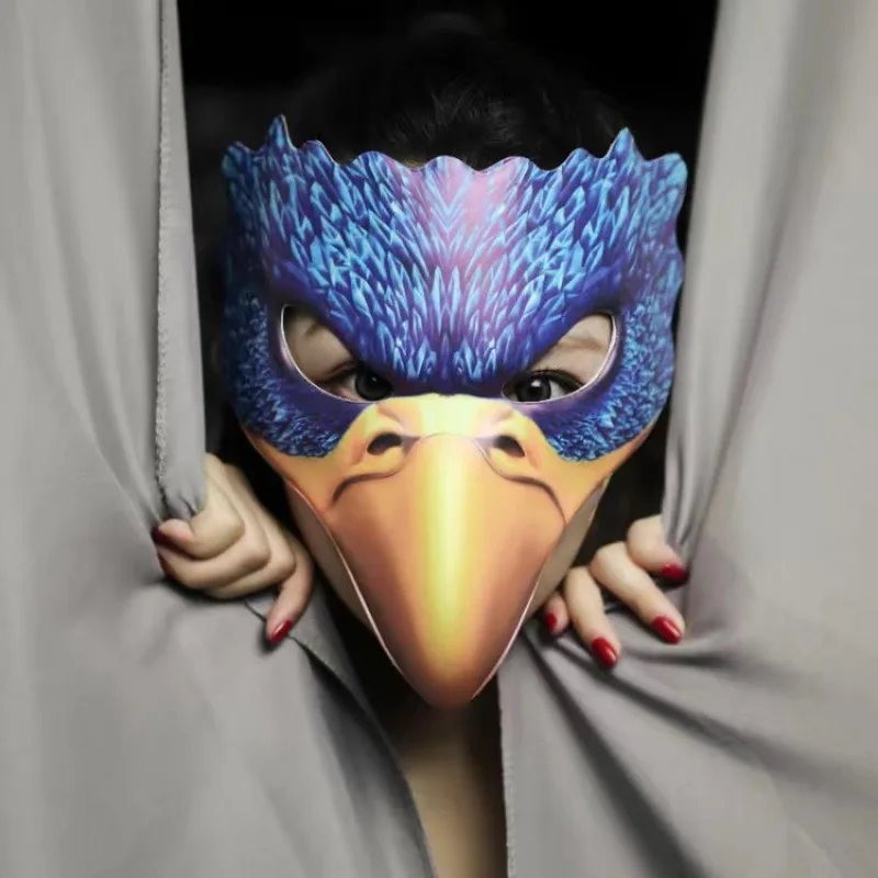 3D Eagle Mask Cosplay Animal Costume Bird Half Face Mask Soft PU Party Masquerade Cosplay Costumes Props Halloween Masks Rave
3D Eagle Mask Cosplay Animal Costume Bird Half Face Mask Soft PU Party Masquerade Cosplay Costumes Props Halloween Masks Rave