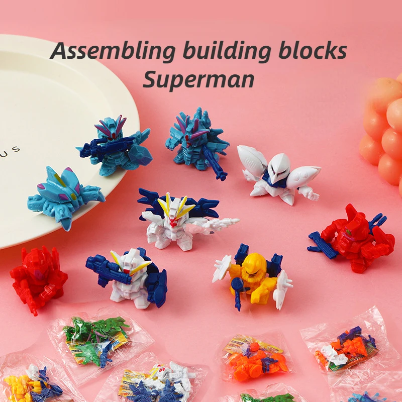 Creative Assembled Building Block Dolls, Gifts for Children, Party Toys, AI, 6 Pcs
Creative Assembled Building Block Dolls, Gifts for Children, Party Toys, AI, 6 Pcs