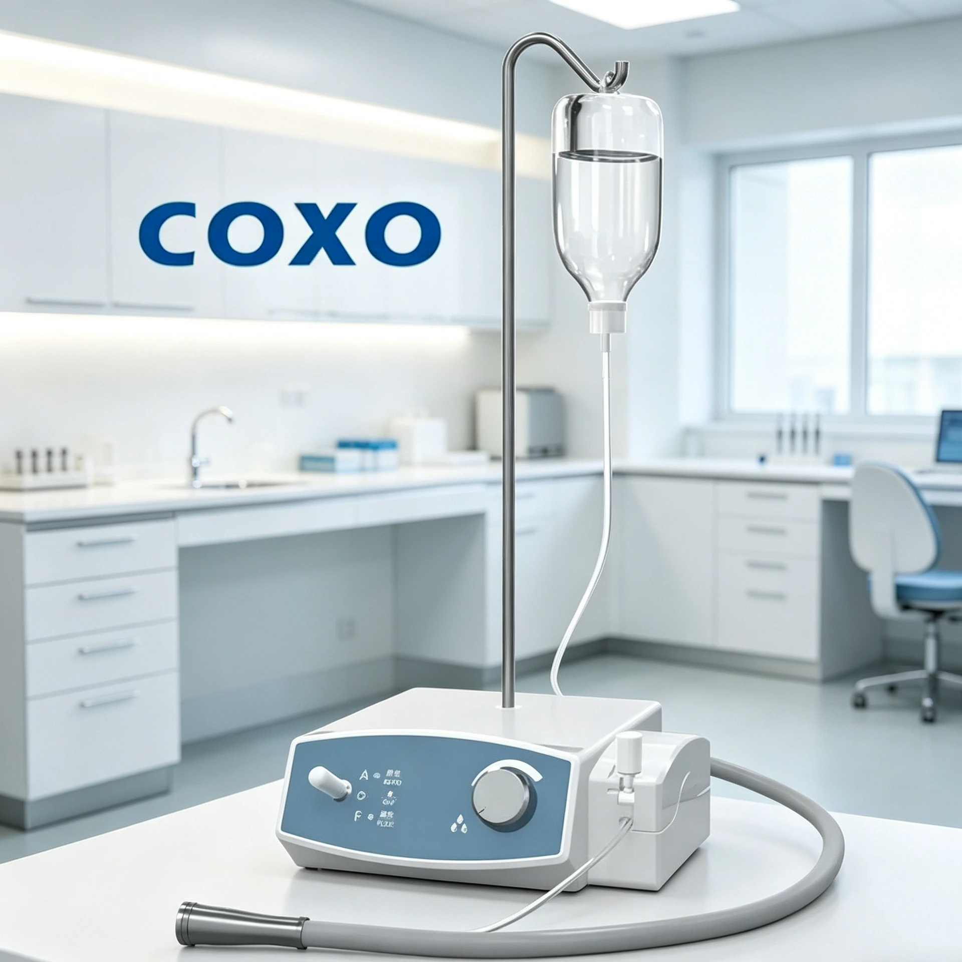 COXO CX265-7 Intelligent Peristaltic Pump Dental Water Supply System Automatic Saline Adjustable Flow 20-250ml Foot Control
COXO CX265-7 Intelligent Peristaltic Pump Dental Water Supply System Automatic Saline Adjustable Flow 20-250ml Foot Control