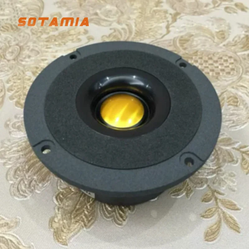 SOTAMIA 1pcs 100mm Tweeter 8 Ohm 100W Metal Diaphragm Home Music Speaker Multimedia Voice Broadcast Aufio Speaker
SOTAMIA 1pcs 100mm Tweeter 8 Ohm 100W Metal Diaphragm Home Music Speaker Multimedia Voice Broadcast Aufio Speaker