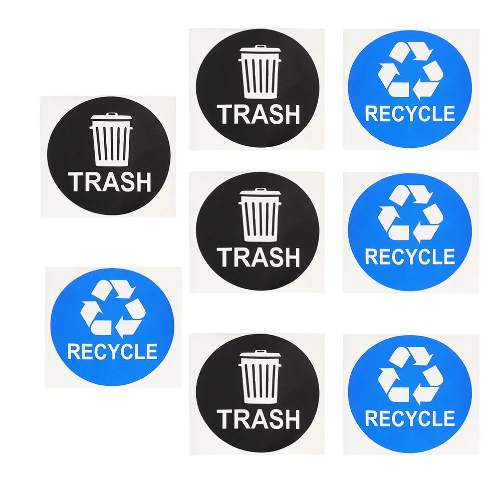8Pcs Trash Can Stickers Recycling Classification Decals Waterproof Rubbish Bin Labels PVC Material Self Adhesive Garbage Sorting
8Pcs Trash Can Stickers Recycling Classification Decals Waterproof Rubbish Bin Labels PVC Material Self Adhesive Garbage Sorting