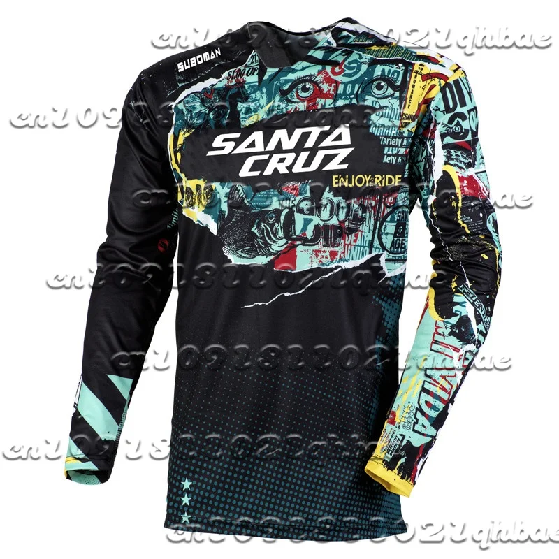 Bicycle And Motorcycle Riding Top Breathable Quick Drying Casual Sports SANTA Men's And Women's Long Sleeved V-Neck T-Shirt
Bicycle And Motorcycle Riding Top Breathable Quick Drying Casual Sports SANTA Men's And Women's Long Sleeved V-Neck T-Shirt