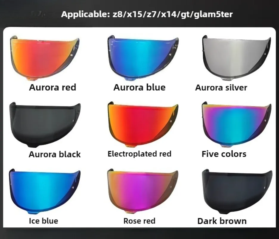 Z8 Helmet Visor Suitable for SHOEI RF1400 X15 NXR2 CWR-F2 Z8 Helmet Visor Face Shield Moto Helmet Accessories
Z8 Helmet Visor Suitable for SHOEI RF1400 X15 NXR2 CWR-F2 Z8 Helmet Visor Face Shield Moto Helmet Accessories