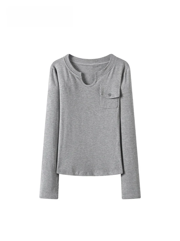 plus Size Long Sve round Ne T-irt Women's Base irt Autumn Winter New Sle Casual Loose Fit Polyester Fiber Top
plus Size Long Sve round Ne T-irt Women's Base irt Autumn Winter New Sle Casual Loose Fit Polyester Fiber Top