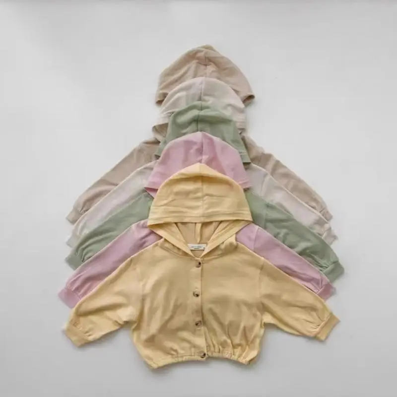 Cardigan Boys Cotton Jacket Infant Toddler Thin Soft Sunscreen Clothing 2025 Spring New Children Long Sleeve Coat Girls Hooded
Cardigan Boys Cotton Jacket Infant Toddler Thin Soft Sunscreen Clothing 2025 Spring New Children Long Sleeve Coat Girls Hooded