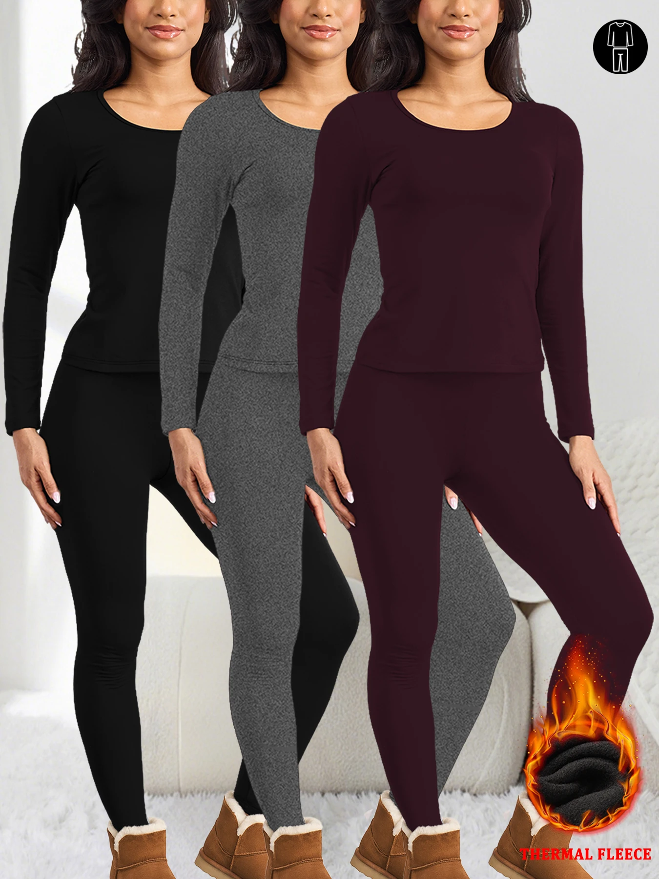 Комплекты женского супермягкого термофлисового нижнего белья, комплекты термобелья, одежда для дома, зимние пижамные комплекты для холодной погоды
Комплекты женского супермягкого термофлисового нижнего белья, комплекты термобелья, одежда для дома, зимние пижамные комплекты для холодной погоды