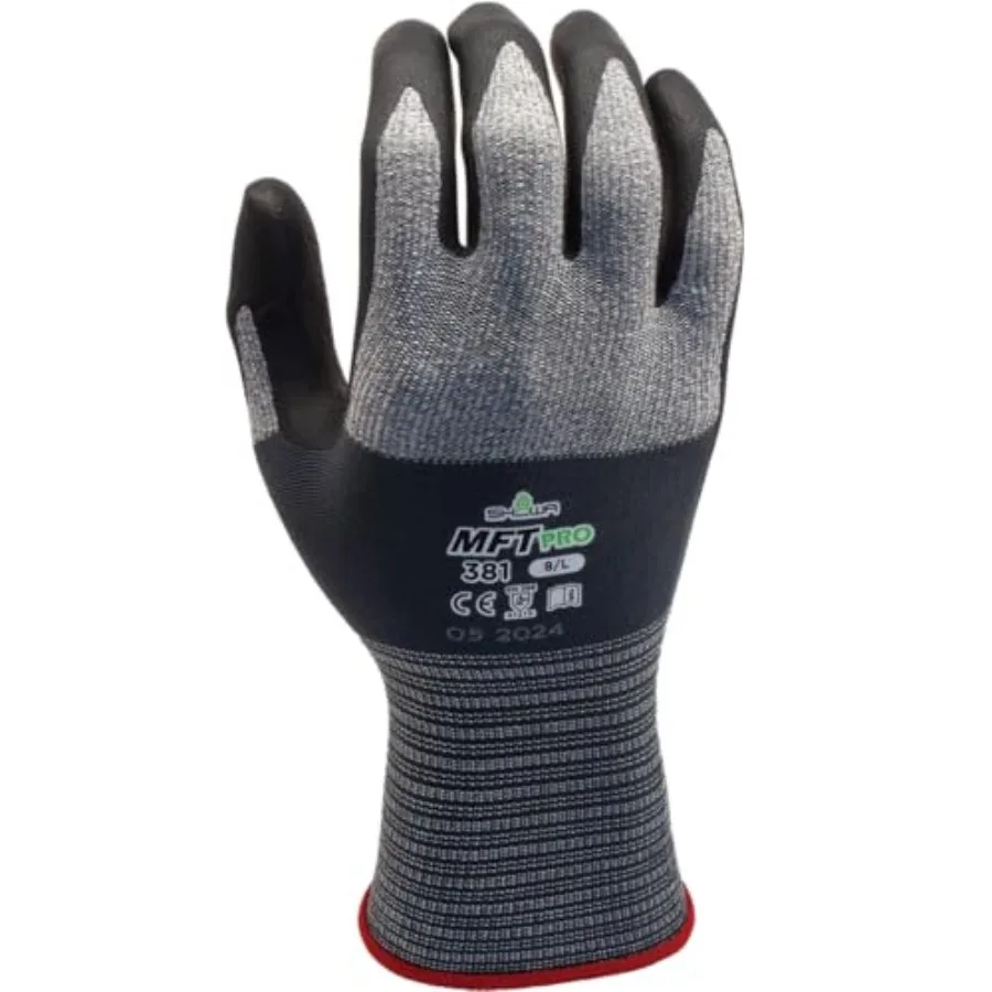 MFT PRO 381 Foam Nitrile Palm Coated General Purpose Work Glove with Microfiber Liner
MFT PRO 381 Foam Nitrile Palm Coated General Purpose Work Glove with Microfiber Liner