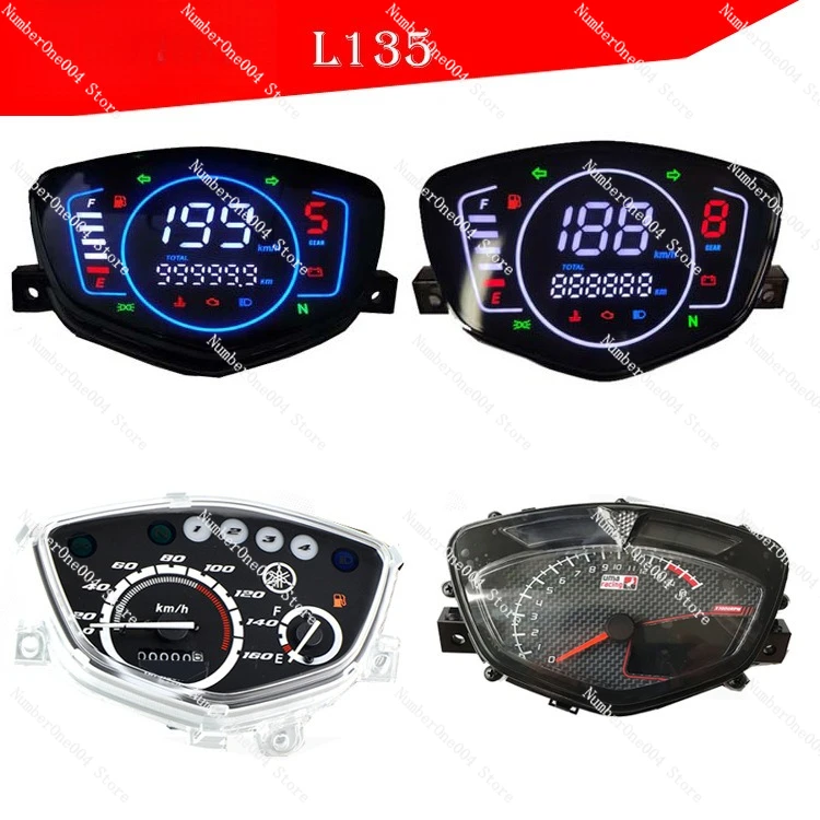 Suitable for Crypton x YAMAHA Motorcycle L135 LYM110 C8 Alpha RX LM48-B Digital Meter
Suitable for Crypton x YAMAHA Motorcycle L135 LYM110 C8 Alpha RX LM48-B Digital Meter