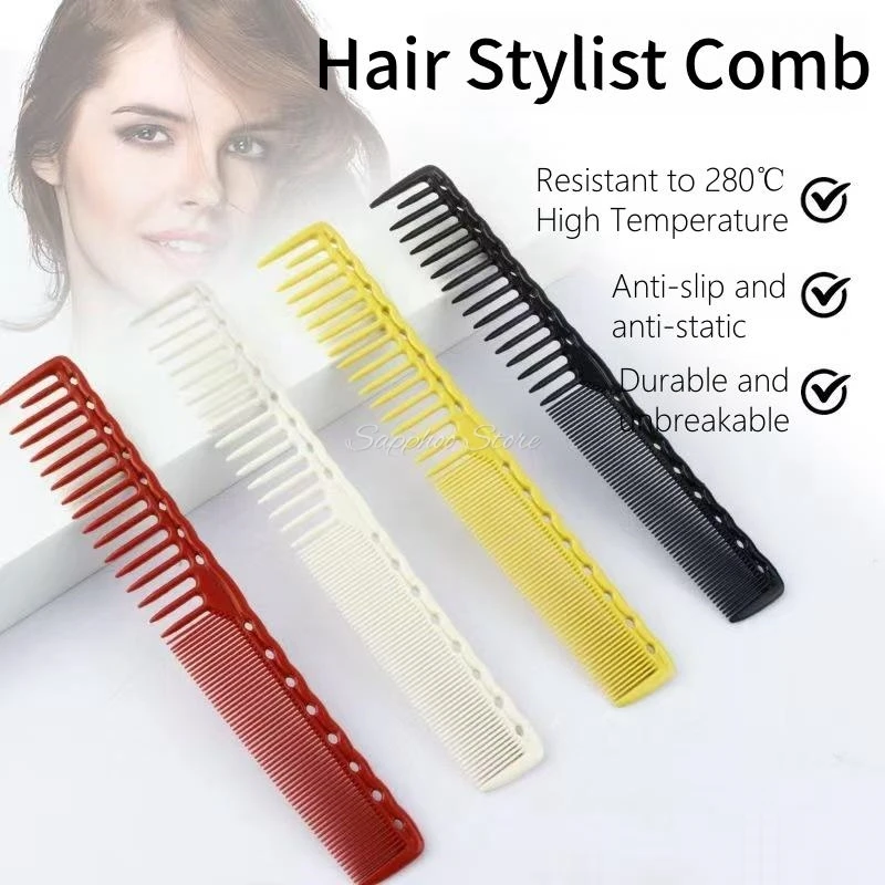 332 Hairdressing Barber Shop Stylist Hair Cutting Comb Male Female Salon Styling Trimming Comb Anti-static Pro Accessories Tools
332 Hairdressing Barber Shop Stylist Hair Cutting Comb Male Female Salon Styling Trimming Comb Anti-static Pro Accessories Tools
