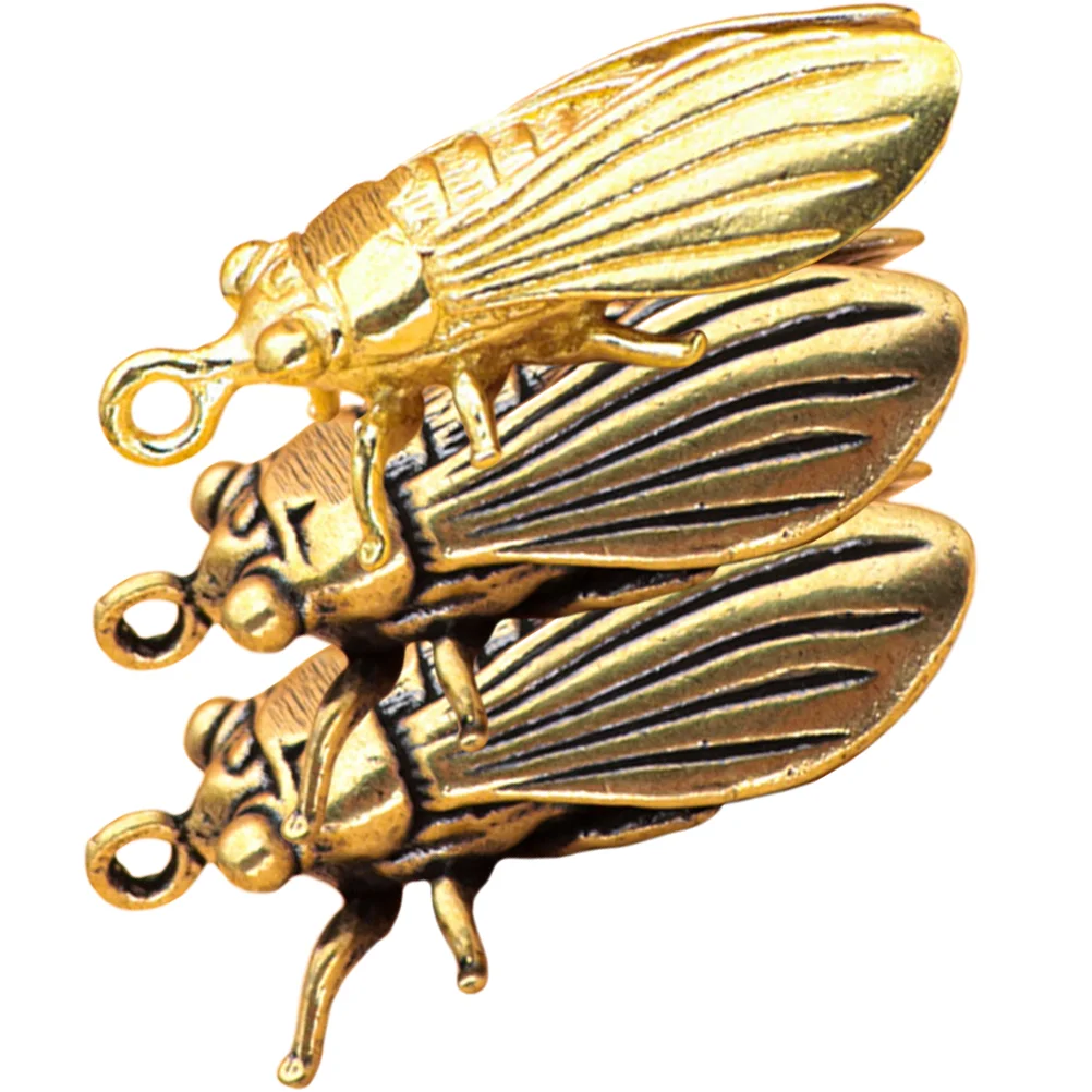 3 Pcs Decorate Brass Insect Decoration Gold Statue Terrarium Exquisite Cicada Decorations
3 Pcs Decorate Brass Insect Decoration Gold Statue Terrarium Exquisite Cicada Decorations