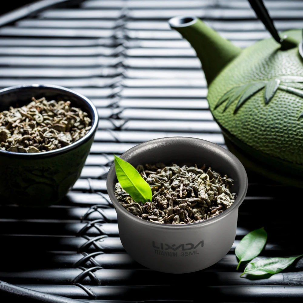 Lixada Mini Tea Cup 35ML Titanium Portable Durable Easy Using Brand New Home Office Outdoor Camping Hiking Coffee Tea Cup Mug
Lixada Mini Tea Cup 35ML Titanium Portable Durable Easy Using Brand New Home Office Outdoor Camping Hiking Coffee Tea Cup Mug