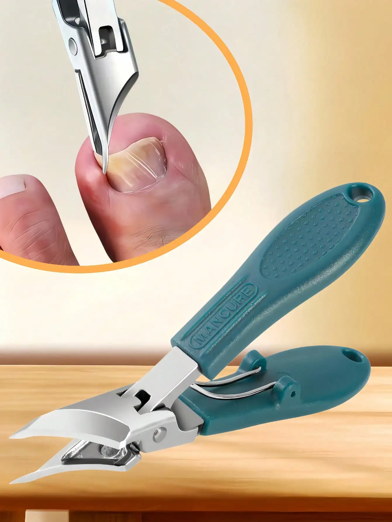 One-piece nail clipper set with 25° angled blades - Heavy-duty stainless steel for easy trimming of thick, ingrown, and hard-to-cut nails. Sharp angled edges - Suitable for the home - Essential nail and pedicure tools. Durable and a beauty essential.
One-piece nail clipper set with 25° angled blades - Heavy-duty stainless steel for easy trimming of thick, ingrown, and hard-to-cut nails. Sharp angled edges - Suitable for the home - Essential nail and pedicure tools. Durable and a beauty essential.