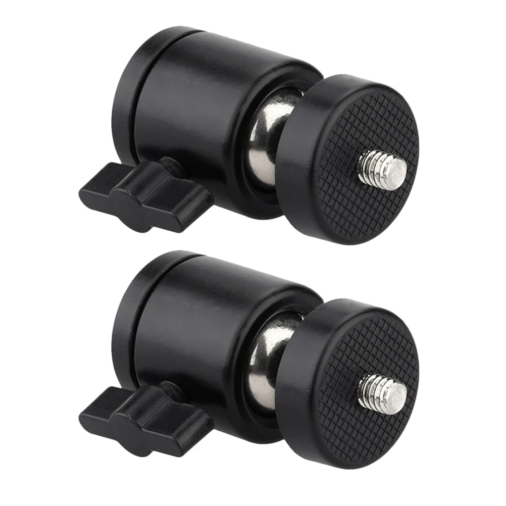 2Pcs Tripod Mount Adapter Hot Shoe Ball Head Adjustable Lock Ring Light Camera Monitor Stand Hot Shoe Mount Ball Head
2Pcs Tripod Mount Adapter Hot Shoe Ball Head Adjustable Lock Ring Light Camera Monitor Stand Hot Shoe Mount Ball Head