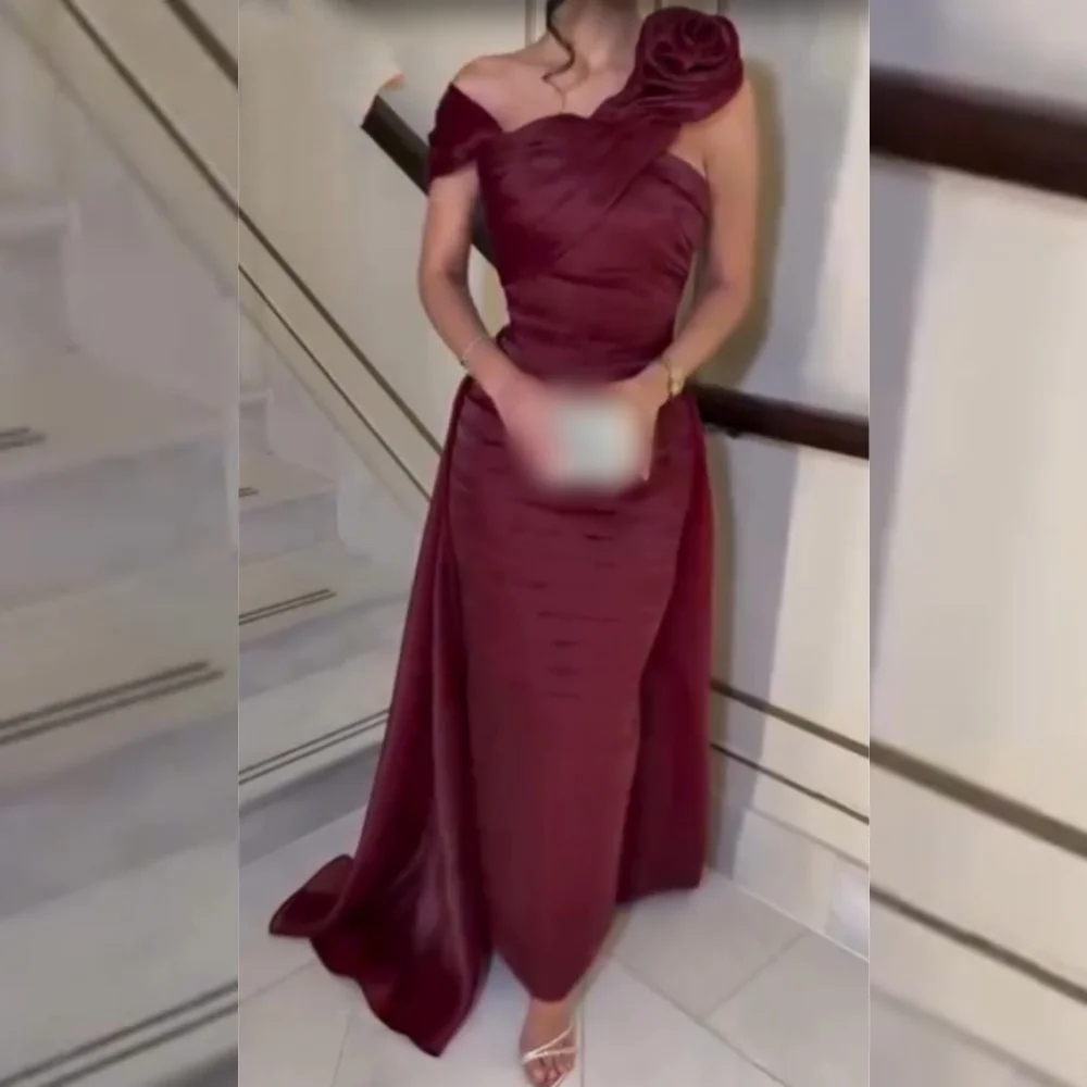 Customized Sizes Available Charmeuse Flower Pleat A-line Off-the-shoulder Long Dresses Bespoke Occasion Classic
Customized Sizes Available Charmeuse Flower Pleat A-line Off-the-shoulder Long Dresses Bespoke Occasion Classic