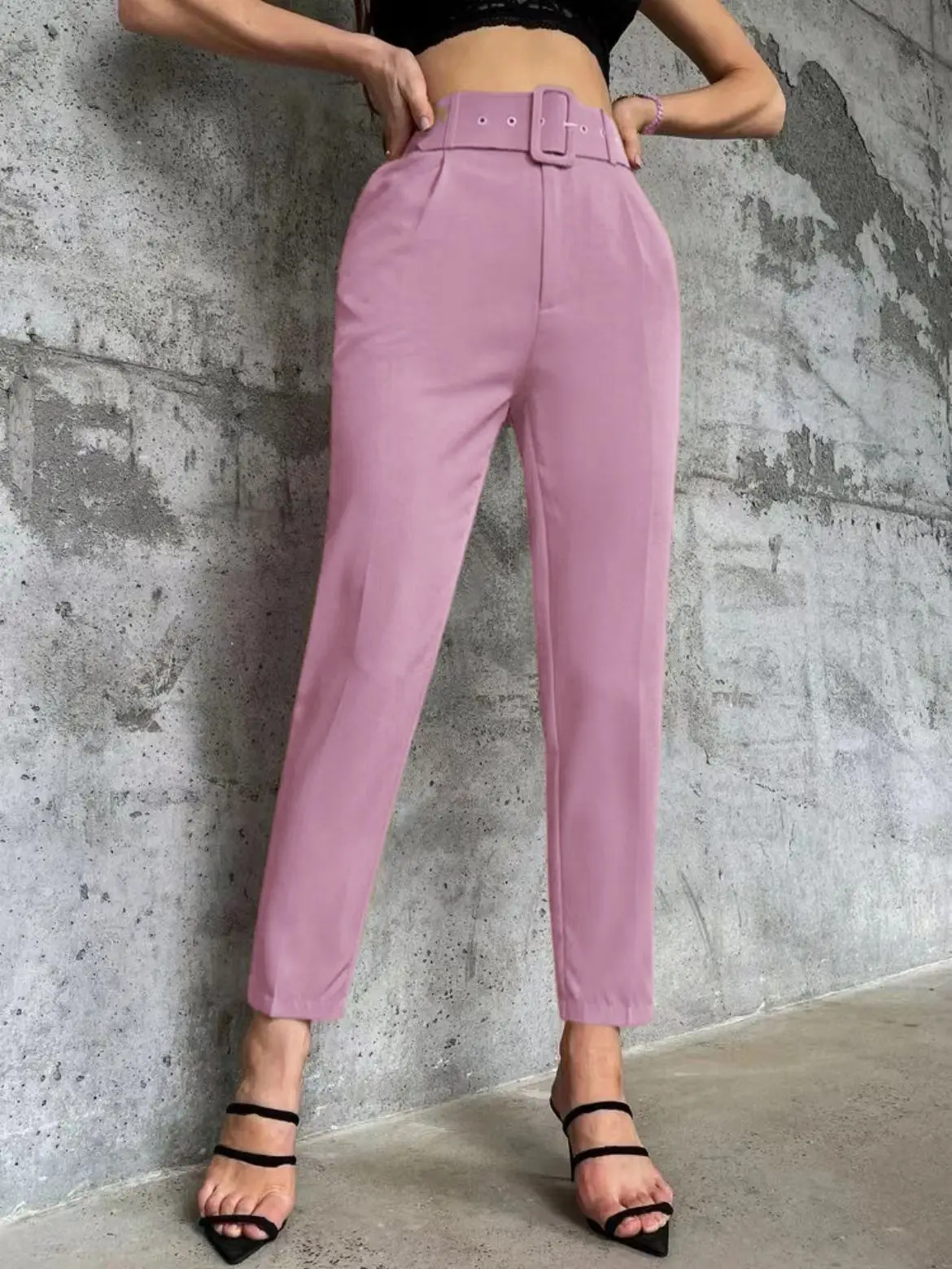 Casual Women's Pants 2025 Spring Classic Pencil Basic Solid High Waist Straight Pant Female Slim Ankle Length Trouser Pantalones 
Casual Women's Pants 2025 Spring Classic Pencil Basic Solid High Waist Straight Pant Female Slim Ankle Length Trouser Pantalones