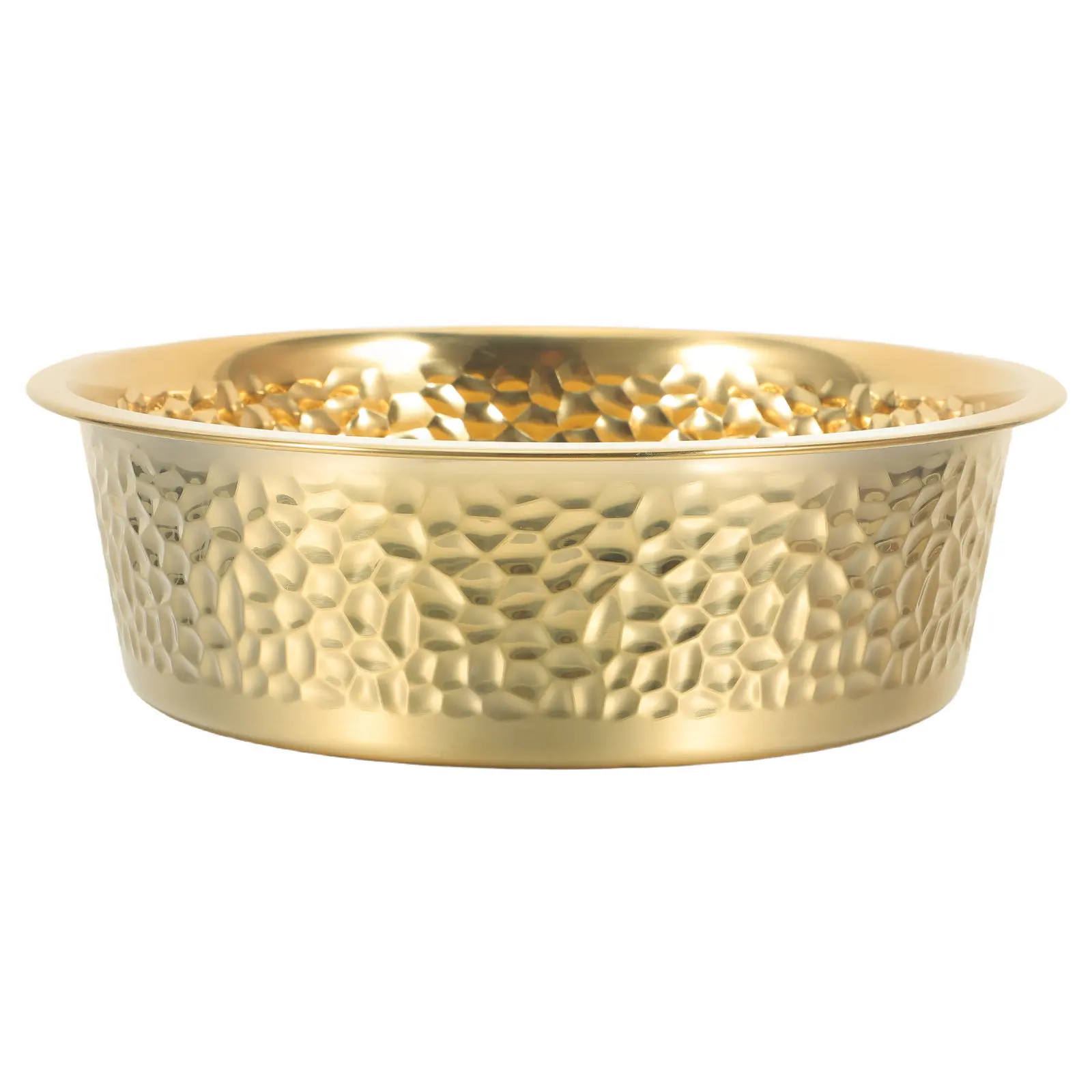 Stainless Steel Hammered Dog Bowl 8.5x2.5 Non Skid Metal Pet Food Water Feeder Non Spill Anti Tipping Dish Easy Clean
Stainless Steel Hammered Dog Bowl 8.5x2.5 Non Skid Metal Pet Food Water Feeder Non Spill Anti Tipping Dish Easy Clean