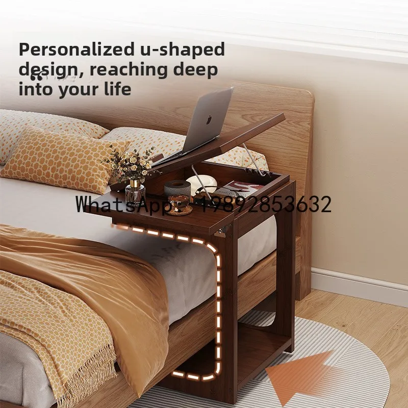 HYS Living Room Movable Sofa Side Table with Wheels Small Side Cabinet Balcony Tea Table
HYS Living Room Movable Sofa Side Table with Wheels Small Side Cabinet Balcony Tea Table