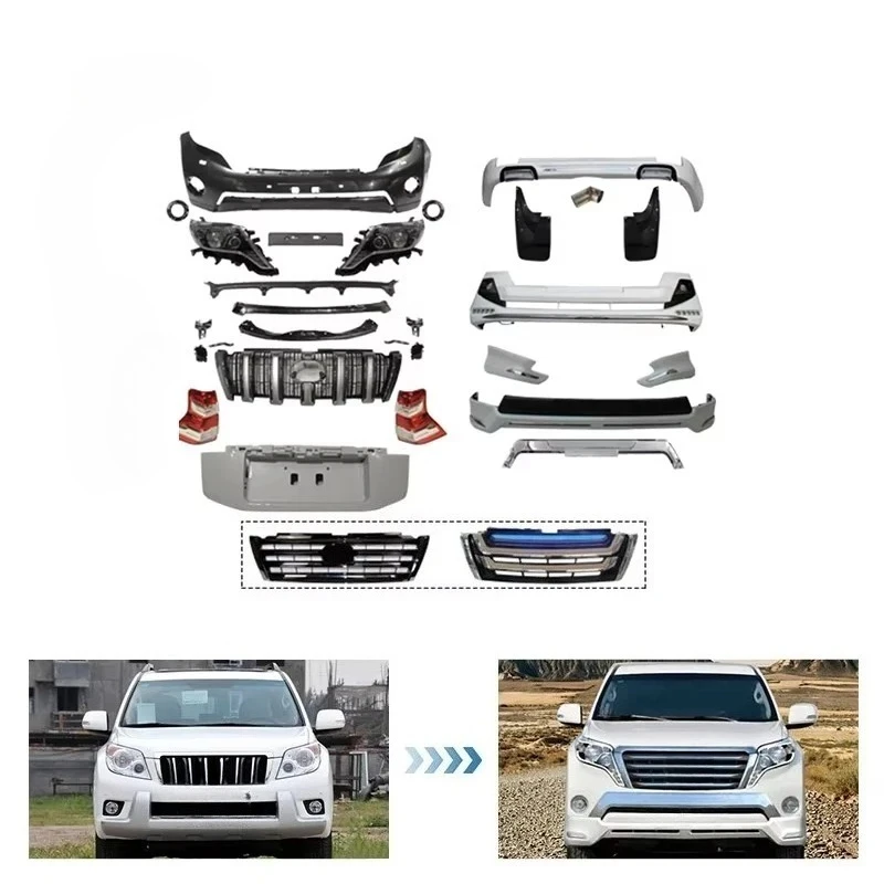 Complete 2016 Model Exterior Conversion Kit for 2010-2015 Land Cruiser Prado 150 - Bumper & Grill Upgrade
Complete 2016 Model Exterior Conversion Kit for 2010-2015 Land Cruiser Prado 150 - Bumper & Grill Upgrade